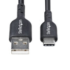 StarTech.com USB2AC6INCHBK USB cable USB 2.0 5.91" (0.15 m) USB A USB C Black