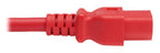 Eaton P035-003-ARD power cable Red 35.4" (0.9 m) IEC C20 C21 coupler