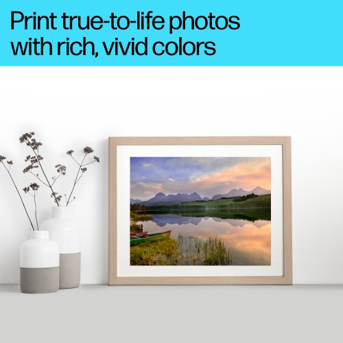 HP Advanced Photo Paper, Glossy, 65 lb, 8.5 x 11 in. (216 x 279 mm), 50 sheets