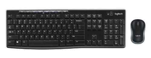 Logitech 920-004536 keyboard Mouse included Home RF Wireless QWERTY English Black