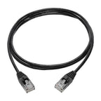 Tripp Lite N261-S04-BK networking cable Black 47.2" (1.2 m) Cat6a U/UTP (UTP)