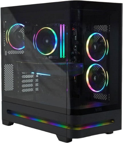 Acer N85-100-UR35 AMD Ryzen™ 7 8700F 16 GB DDR5-SDRAM 1 TB SSD NVIDIA GeForce RTX 5070 Windows 11 Home Desktop PC Black