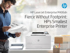 HP LaserJet Enterprise M406dn Black and white Printer, Ethernet Only; Duplex
