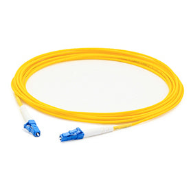 AddOn Networks 1m, LC - LC InfiniBand/fibre optic cable 39.4" (1 m) Yellow