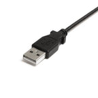 StarTech.com USB2HABM6LA USB cable USB 2.0 70.9" (1.8 m) USB A Mini-USB B 0.48 Gbit/s Black