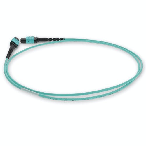 AddOn Networks ADD-MPOMPO-3M5OM4-TAA InfiniBand/fibre optic cable 118.1" (3 m) MPO LOMM Aqua color
