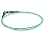 AddOn Networks ADD-MPOMPO-3M5OM4-TAA InfiniBand/fibre optic cable 118.1" (3 m) MPO LOMM Aqua color