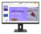Lenovo ThinkVision E27Q-40 computer monitor 27" 2560 x 1440 pixels Wide Quad HD LED Black