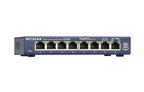 NETGEAR GS108 Unmanaged Gigabit Ethernet (10/100/1000) Desktop Blue
