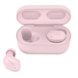 Belkin SOUNDFORM Play True Wireless Earbuds, AUC005 Headset True Wireless Stereo (TWS) In-ear Music Bluetooth Pink
