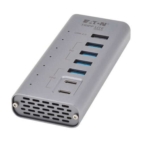 Eaton U360-007-5A2C interface hub USB Type-C Gray