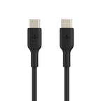 Belkin CAB003BT2MBK USB cable 78.7" (2 m) USB C Black
