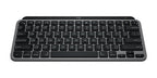 Logitech MX Keys Mini For Mac keyboard Home/Office Bluetooth QWERTY English Black, Gray