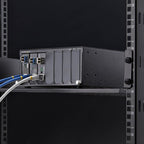 StarTech.com MCM7-MEDIA-CHASSIS network equipment chassis Black