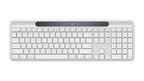 Logitech 920-013787 keyboard RF Wireless + Bluetooth English White