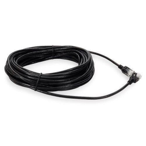 AddOn Networks ADD-30FSLCAT6NB-BK networking cable Black 359.8" (9.14 m) Cat6 U/UTP (UTP)