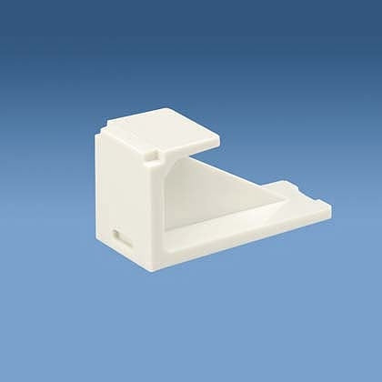 Panduit Blank modul for 1port MiniJack White Nylon