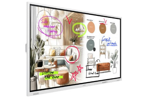 Samsung Flip WM75FX WMFX Series - 75" LED-backlit LCD display - 4K - for education / business