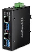 Trendnet TI-BF22SFP network media converter 1000 Mbit/s Black