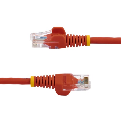StarTech.com 3 ft Red Snagless Category 5e (350 MHz) UTP Patch Cable networking cable 35.8" (0.91 m)
