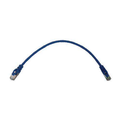 Tripp Lite N262-S01-BL networking cable Blue 11.8" (0.3 m) Cat6a S/UTP (STP)
