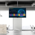 StarTech.com FPCEILPTBSP signage display mount 75" Black