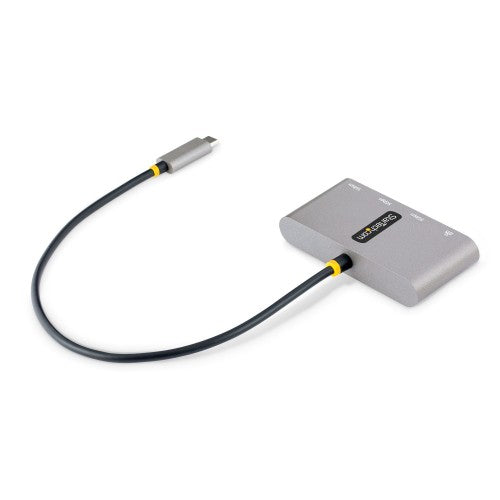StarTech.com HB30C3A1GEA2 laptop dock/port replicator Wired USB 3.2 Gen 1 (3.1 Gen 1) Type-C Gray