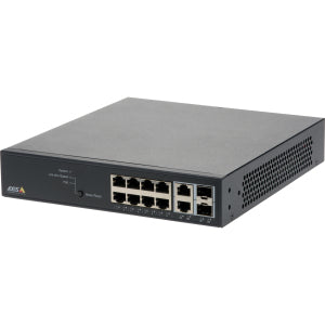 Axis 01191-004 network switch Managed Gigabit Ethernet (10/100/1000) Power over Ethernet (PoE) Black