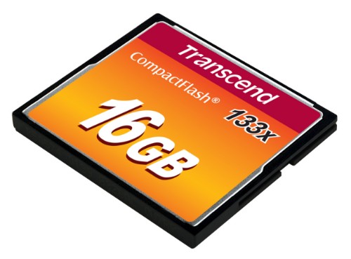 Transcend 16GB, CF Card, MLC, 133X