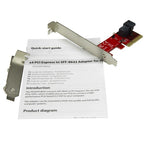 StarTech.com PEX4SFF8643 interface cards/adapter Internal U.2
