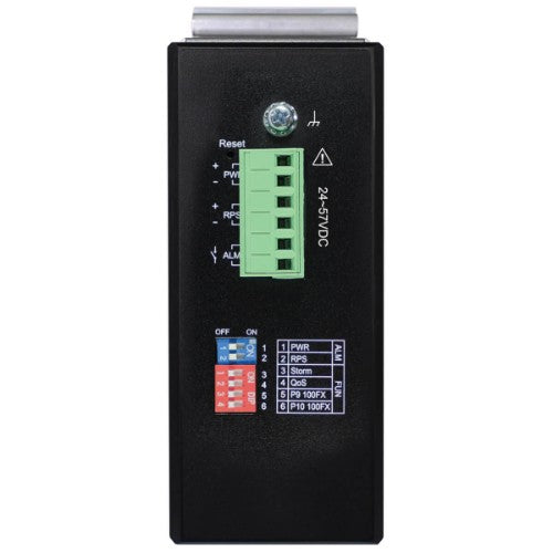 Tripp Lite NGI-S08C2POE8 network switch Managed Gigabit Ethernet (10/100/1000) Power over Ethernet (PoE) Black