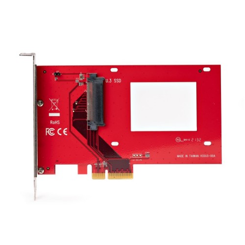 StarTech.com PEX4SFF8639U3 interface cards/adapter Internal U.3
