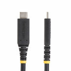 StarTech.com 50C-40G-USB4-CABLE USB cable USB4 Gen 3x2 19.7" (0.5 m) USB C 40 Gbit/s 240 W Black