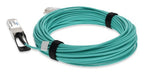 AddOn Networks ADD-QCIQPA-AOC25M InfiniBand/fibre optic cable 984.3" (25 m) QSFP+ AOC Aqua color, Silver