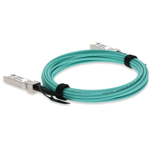 AddOn Networks ADD-S28ARS28IN-O15M InfiniBand/fibre optic cable 590.6" (15 m) SFP28 AOC Aqua color