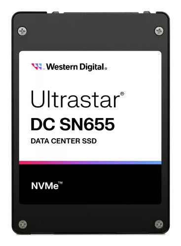SanDisk DC SN655 15 TB U.3 PCI Express 4.0 NVMe 3D TLC NAND