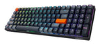 Adesso EasyTouch 1200 keyboard Home/Office USB + RF Wireless + Bluetooth QWERTY US English Black, Gray