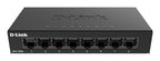 D-Link DGS-108GL network switch Unmanaged Gigabit Ethernet (10/100/1000) Black