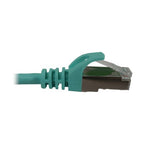 Tripp Lite N262-S03-AQ networking cable Aqua color 35.8" (0.91 m) Cat6a S/UTP (STP)