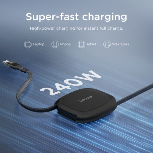 Lenovo USB cable USB 2.0 47.2" (1.2 m) USB C 0.48 Gbit/s 240 W Black