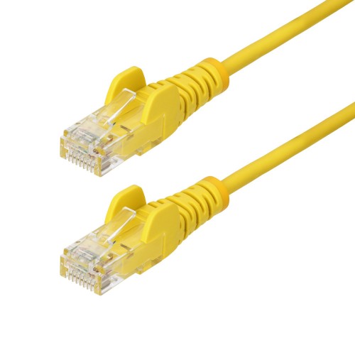 StarTech.com N6PAT30YLS networking cable Yellow 358.3" (9.1 m) Cat6 U/UTP (UTP)