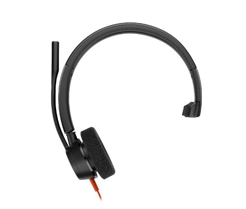 HP Poly Blackwire 3315 Monaural Microsoft Teams Certified USB-C Headset +3.5mm Plug +USB-C/A Adapter