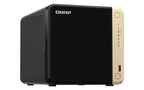 QNAP TS-464 NAS Tower Intel® Celeron® N5095 8 GB 0 TB QNAP QTS Black, Bronze
