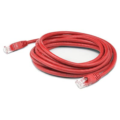 AddOn Networks ADD-6FSLCAT6A-RD networking cable Red 72" (1.83 m) Cat6a S/UTP (STP)