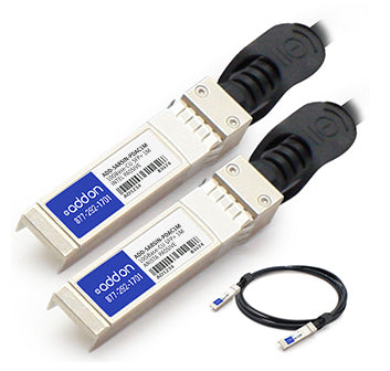 AddOn Networks 5m SFP+ - SFP+ InfiniBand/fibre optic cable 196.9" (5 m) SFP+ Black