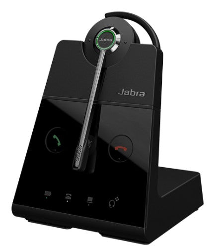 Jabra Engage 65 SE Convertible Headset Wireless Ear-hook, Head-band Office/Call center Black