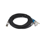 StarTech.com QSFP4SFP10C5 InfiniBand/fibre optic cable 196.9" (5 m) QSFP+ 4x SFP+ Black