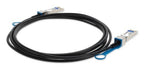 AddOn Networks ADD-SDESHP-PDAC-2M InfiniBand/fibre optic cable 78.7" (2 m) SFP+ DAC Black, Stainless steel