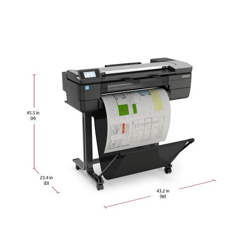 HP Designjet T830 24-in Multifunction Printer