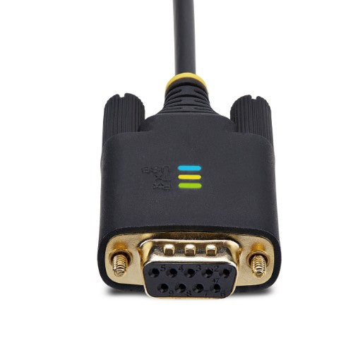 StarTech.com 1P6FFCN-USB-SERIAL serial cable Black 78.7" (2 m) USB Type-A DB-9